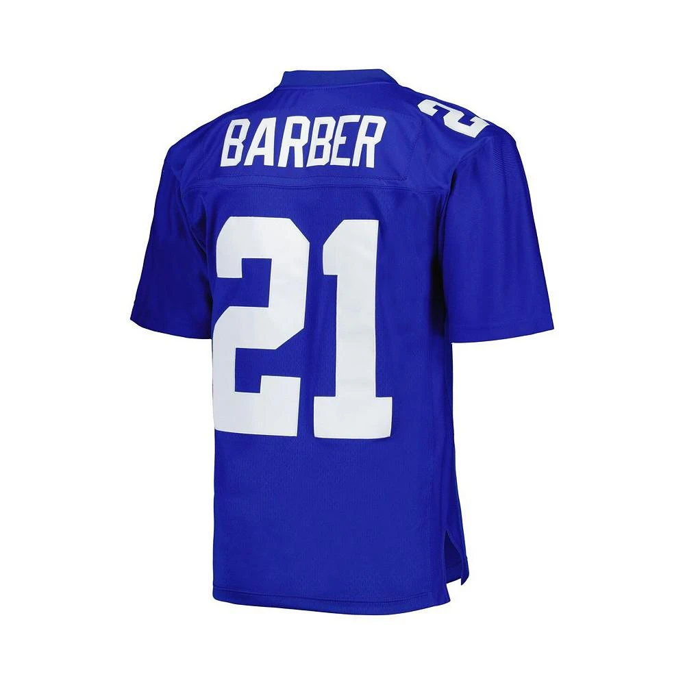 商品Mitchell & Ness|Men's Tiki Barber Royal New York Giants 2005 Legacy Replica Jersey,价格¥863,第2张图片详细描述