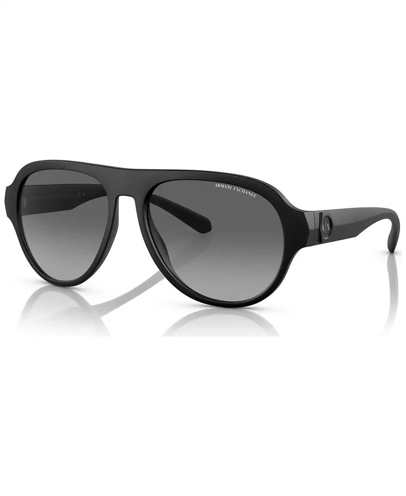 商品Armani Exchange|Men's Polarized Sunglasses, AX4126SU58-YP,价格¥634,第1张图片