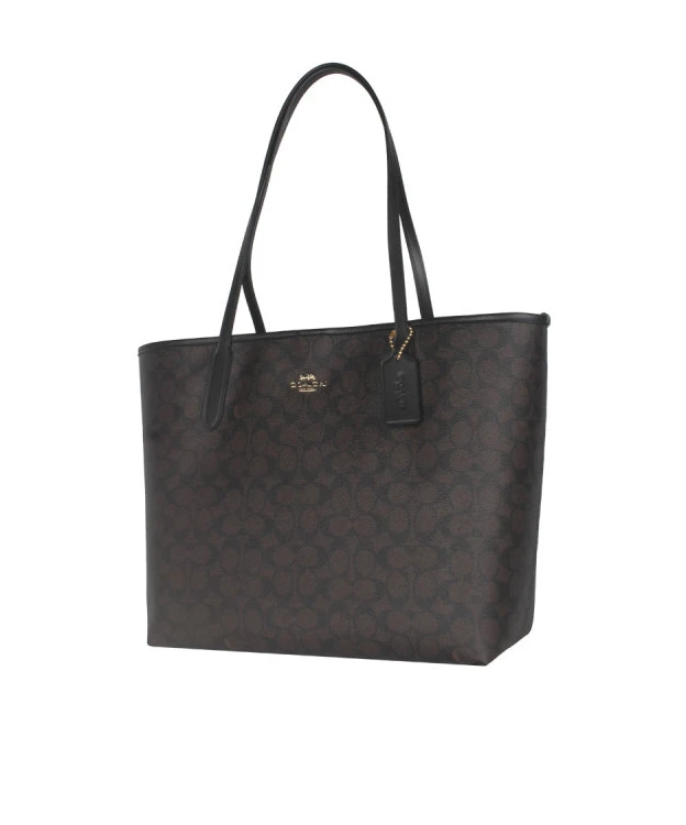 商品【商品预售7天】 Coach|Coach 女士手提包 CV976IMXAQ 黑色,价格¥3160,第3张图片详细描述