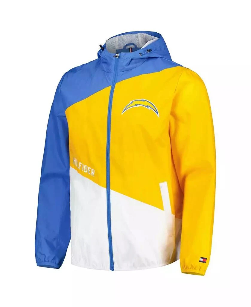 商品Tommy Hilfiger|Men's Powder Blue, Gold Los Angeles Chargers Bill Full-Zip Jacket,价格¥726,第2张图片详细描述