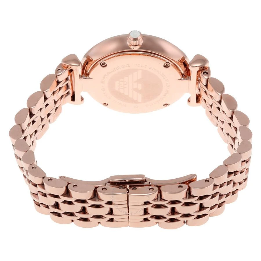 商品Emporio Armani|阿玛尼 经典珍珠母贝表盘女士手表玫瑰金,价格¥1572,第3张图片详细描述