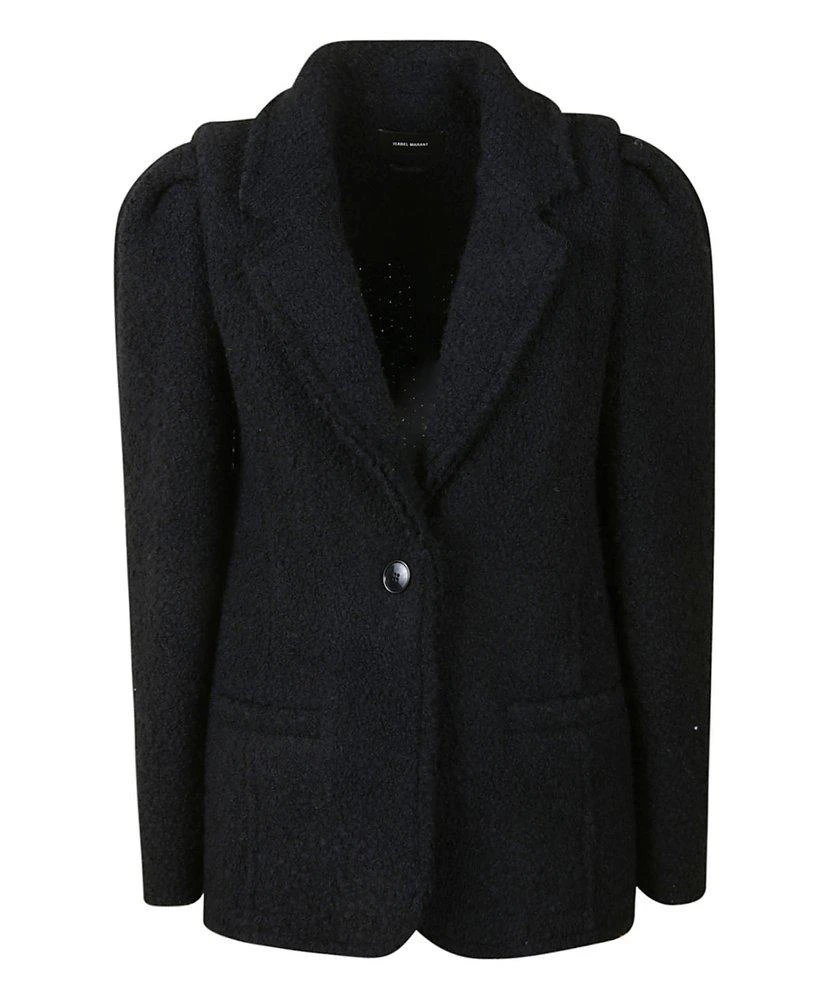 商品Isabel Marant|Isabel Marant Pleated-Shoulder Detail Blazer,价格¥5528,第1张图片