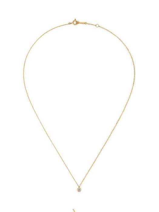 14k Combi Chain Necklace S (YG)商品第2张图片规格展示
