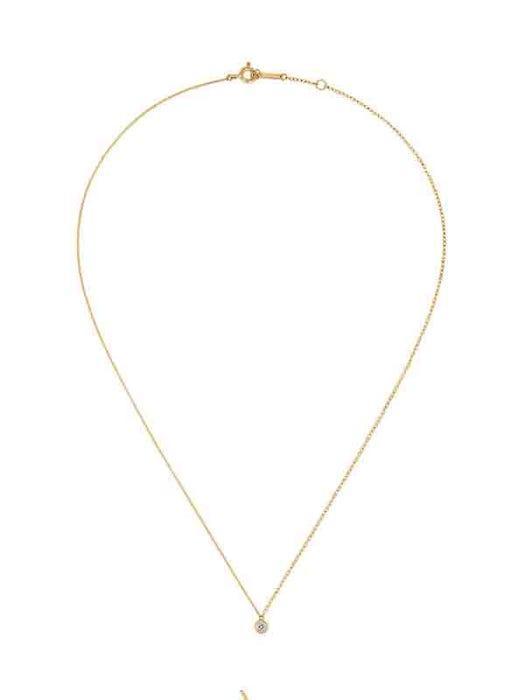 商品hyeres-lor|14k Combi Chain Necklace S (YG),价格¥2207,第4张图片详细描述