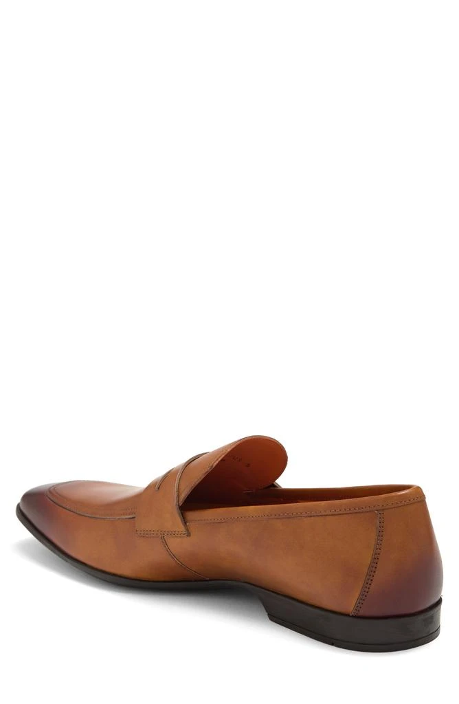 商品Magnanni|Vince Leather Penny Loafer,价格¥945,第2张图片详细描述
