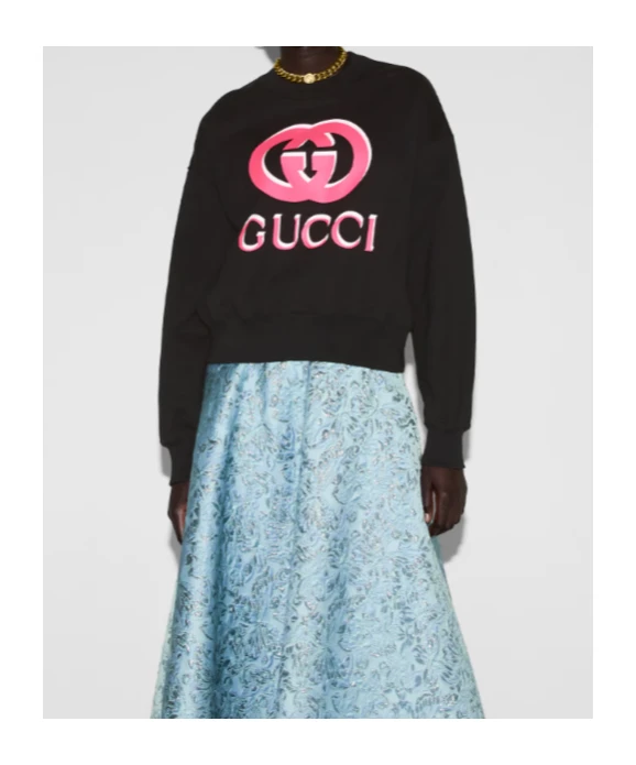 Gucci 女士针织毛衣 789582XJGSV1082 黑色 商品