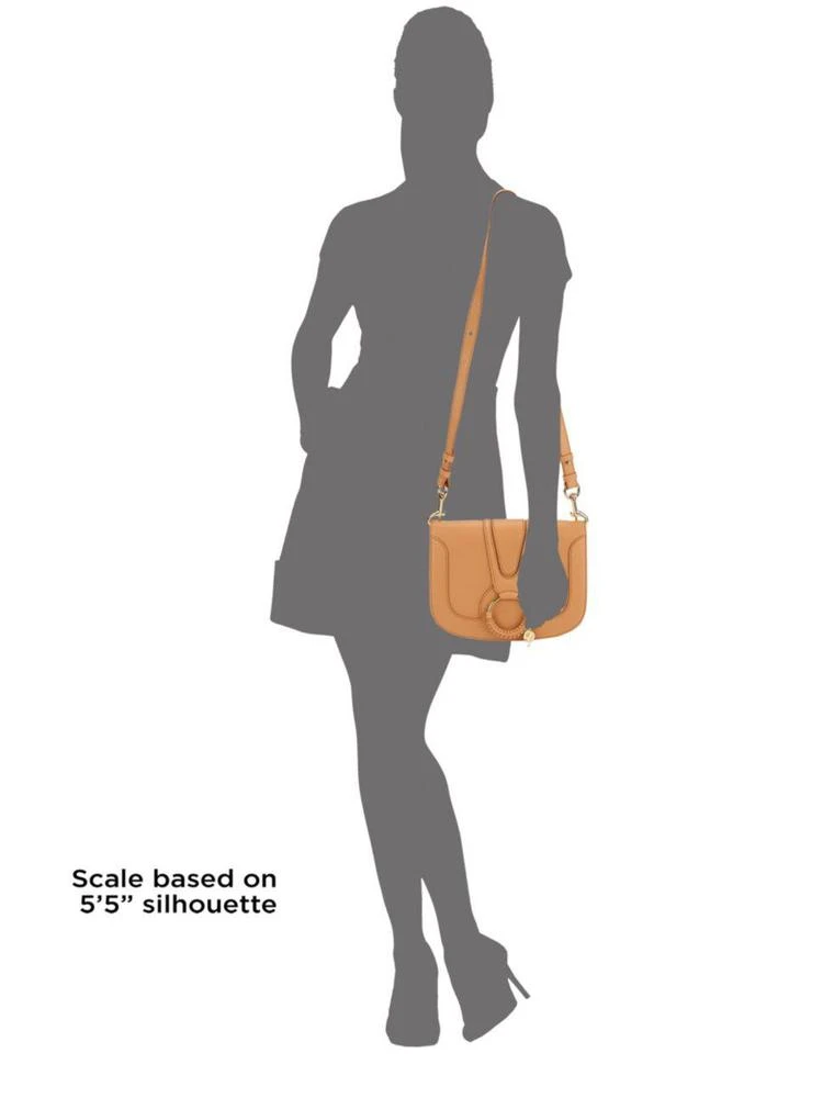 商品See by Chloé|Hana Medium Leather Saddle Bag,价格¥3560,第3张图片详细描述