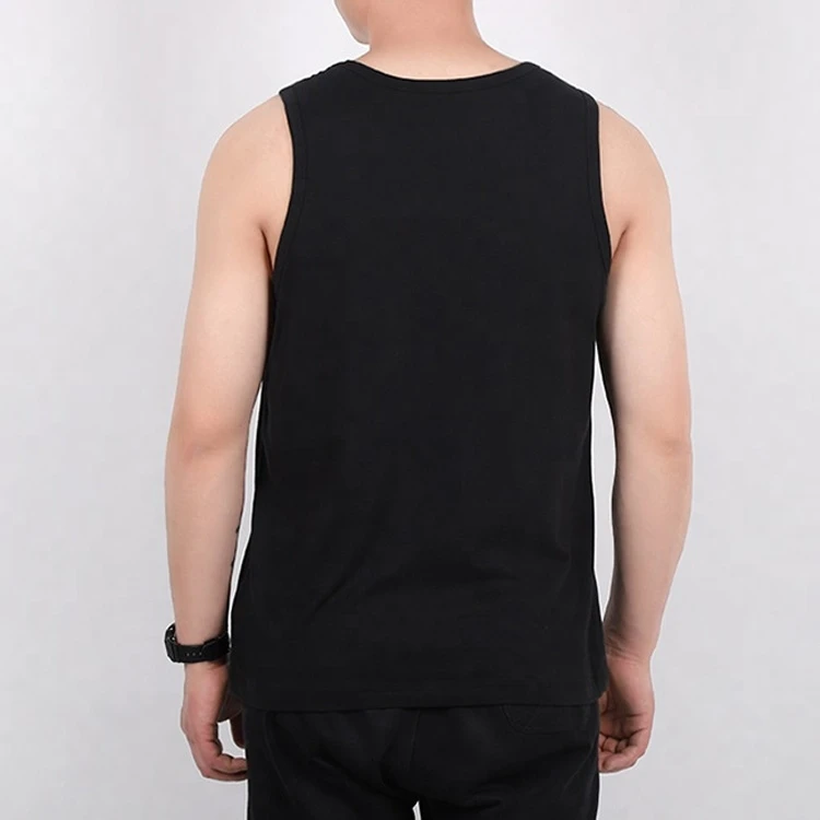 商品[国内直发] NIKE|[预售3天]篮球印花图案运动休闲速干透气无袖背心 男款 黑色,价格¥285,第4张图片详细描述