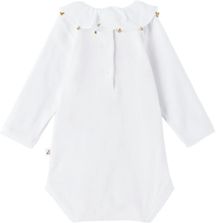 商品Bonpoint|Baby White April Bodysuit,价格¥402,第2张图片详细描述