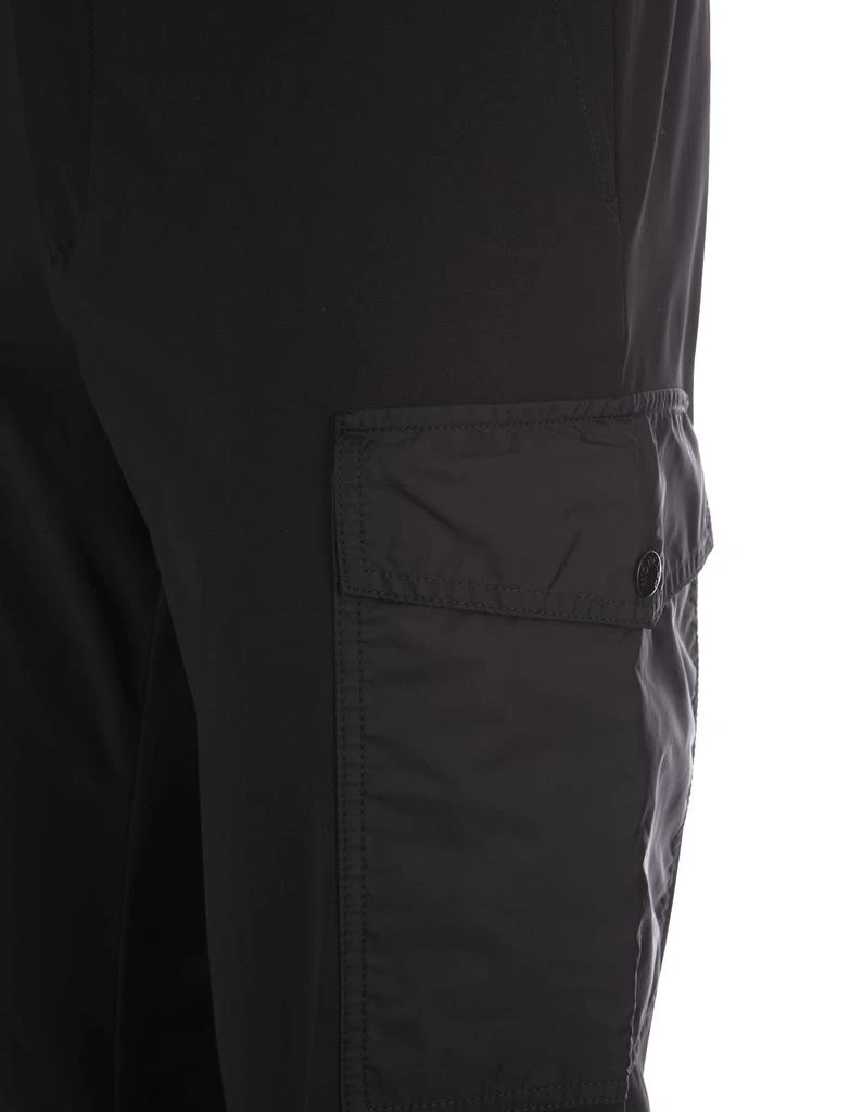 商品Moncler|Black Jersey Cargo Trousers,价格¥3236,第3张图片详细描述