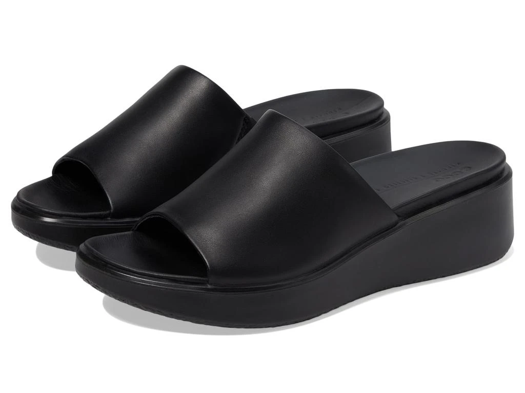 商品ECCO|Flowt Luxe Wedge Sandal Slide,价格¥1137,第1张图片