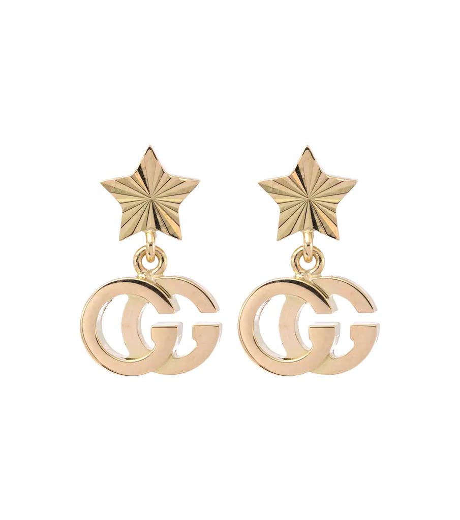 GG Running 18kt yellow gold earrings商品第1张图片规格展示