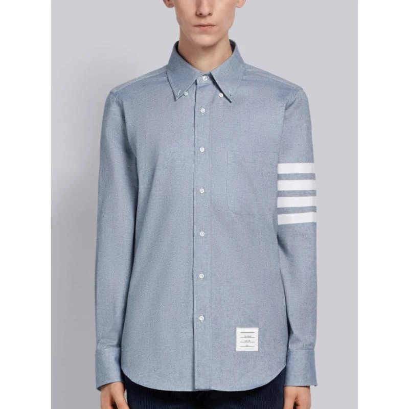 商品Thom Browne|THOM BROWNE 男拼色男士衬衫 MWL272A480,价格¥3554,第1张图片