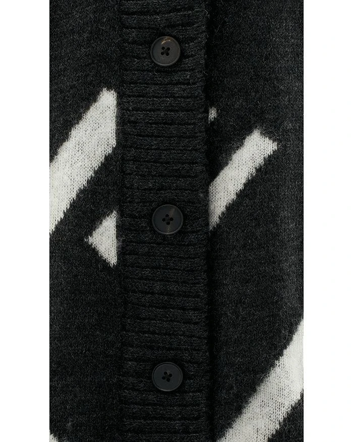 商品Alexander McQueen|Color Block Oversized Cardigan Sweater,价格¥1328,第3张图片详细描述