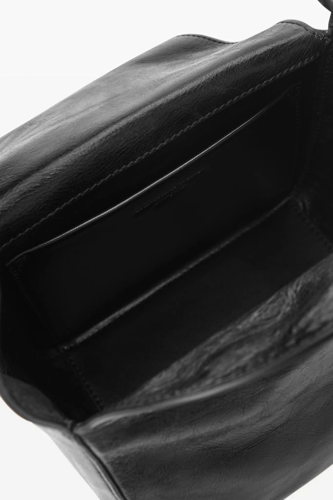 商品Alexander Wang|Dome Small Hobo Bag In Crackle Patent Leather,价格¥5106,第4张图片详细描述