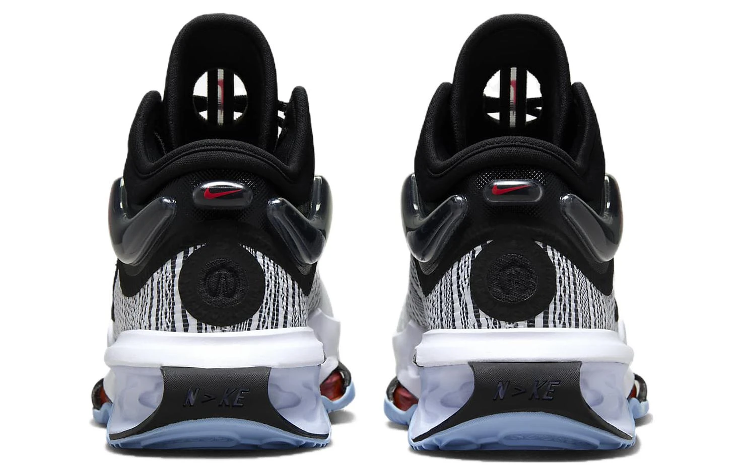 商品[国内直发] NIKE|Air Zoom G.T. Jump 2 EP 透气 圆头系带 减震防滑 低帮 篮球鞋 男款 黑白色,价格¥888,第6张图片详细描述