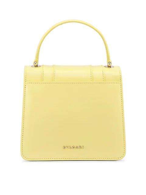 商品BVLGARI|Small Serpenti Leather Top Handle Bag,价格¥20890,第5张图片详细描述