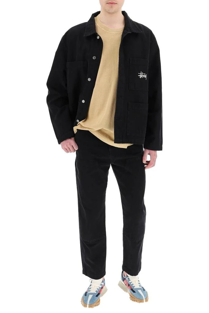 商品STUSSY|COTTON CANVAS TROUSERS,价格¥848,第2张图片详细描述