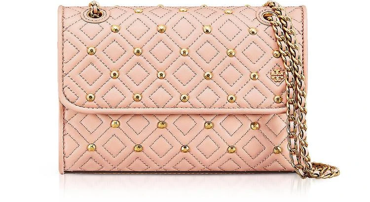 商品Tory Burch|Tory Burch Fleming绗缝皮革小号可转换单肩包配铆钉,价格¥3914,第1张图片