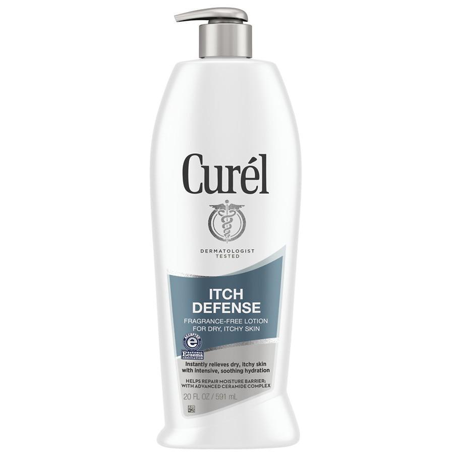 商品Curel|Itch Defense Body Lotion for Dry Itchy Skin Unscented,价格¥81,第1张图片