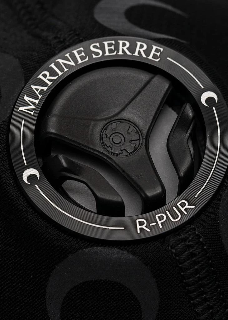 商品MARINE SERRE|Marine Serre Black Protective Face Mask,价格¥1344,第4张图片详细描述