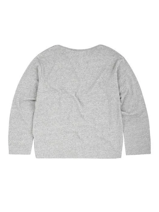 商品TLEYOUNG|Rest Boat Neck Long Sleeve T-shirt Melange,价格¥501,第3张图片详细描述