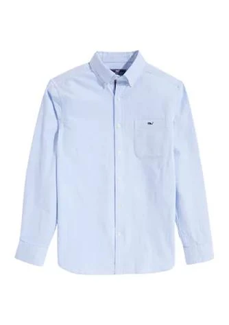 商品Vineyard Vines|Vines Classic Fit Striped Seersucker Shirt,价格¥397,第1张图片