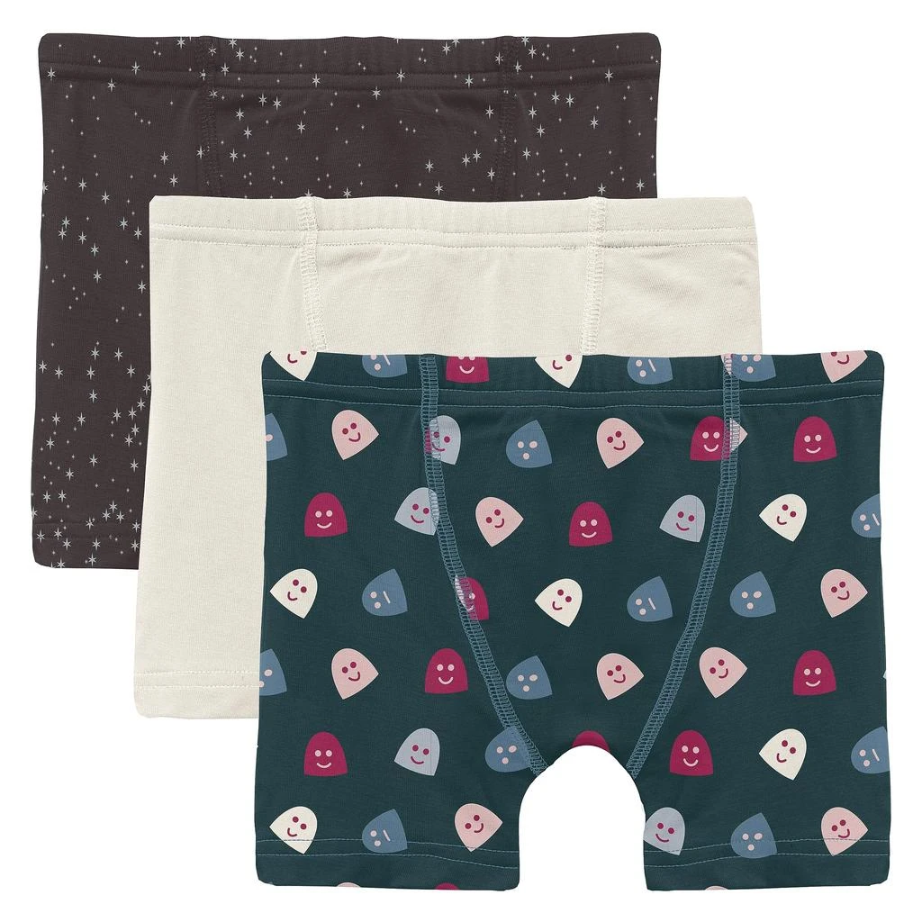商品KicKee Pants|Print Boxer Briefs Set 3-Pack (Little Kids/Big Kids),价格¥265,第1张图片