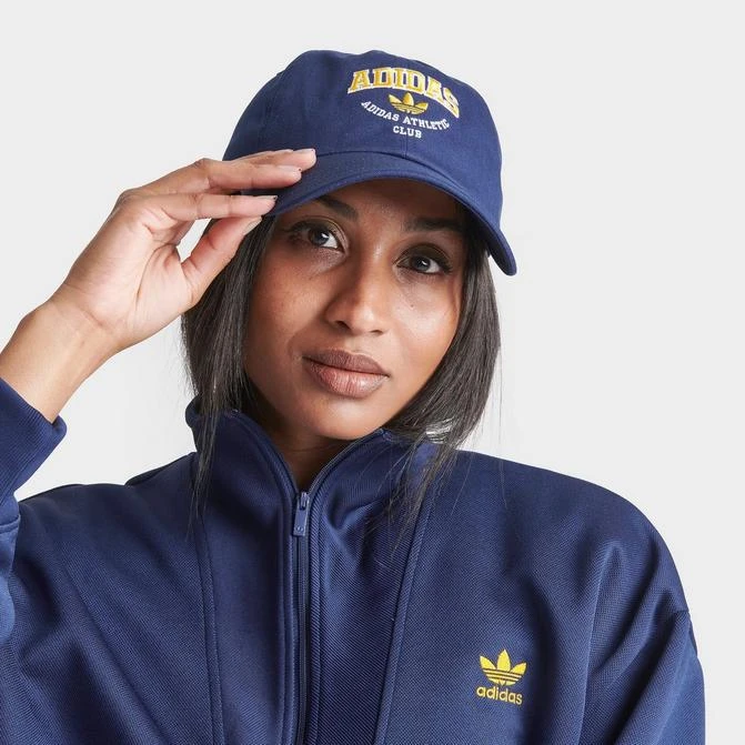 商品Adidas|Women's adidas Originals Varsity Relaxed Strapback Hat,价格¥206,第1张图片