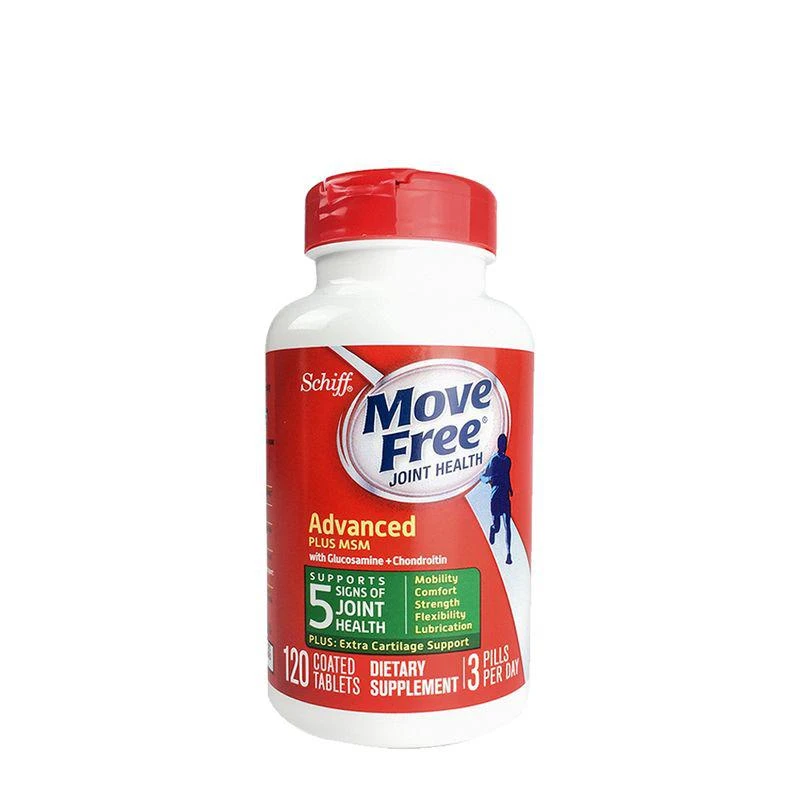 商品Move Free|Schiff Move Free氨糖维骨力氨基葡萄糖120粒 绿瓶,价格¥458,第1张图片
