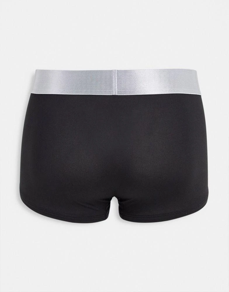 商品Calvin Klein|Calvin Klein steel 3 pack micro low rise trunks in orange/green/black,价格¥353,第2张图片详细描述