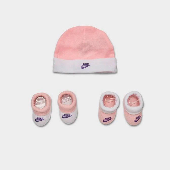 商品NIKE|Infant Nike 5-Piece Bodysuit, Booties and Hat Tie-Dye Box Set,价格¥75,第3张图片详细描述