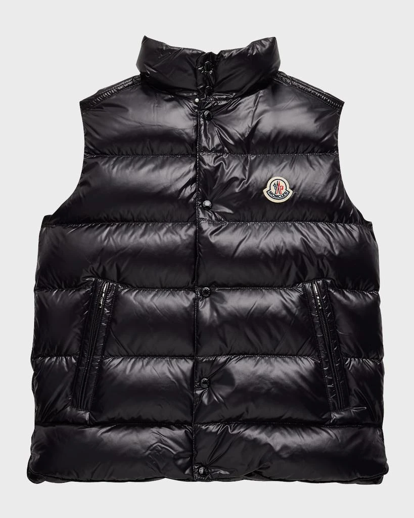 商品Moncler|Kid's Tib Logo Quilted Vest,价格¥4321,第1张图片