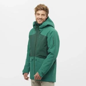 商品Salomon|Salomon - Untracked Jacket M - XL Pacific Ponderosa Pine,价格¥1853,第1张图片