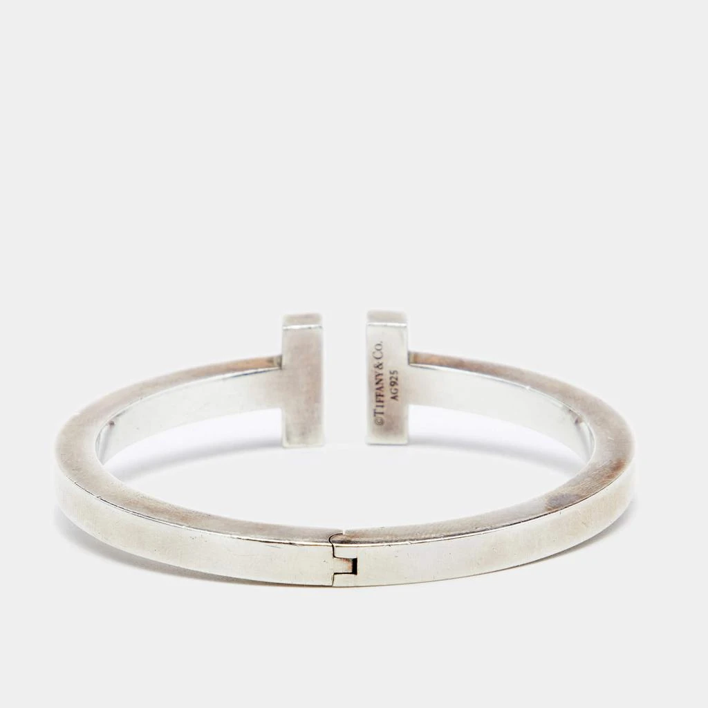 商品[二手商品] Tiffany & Co.|Tiffany & Co. T Square Sterling Silver Bracelet,价格¥4218,第2张图片详细描述