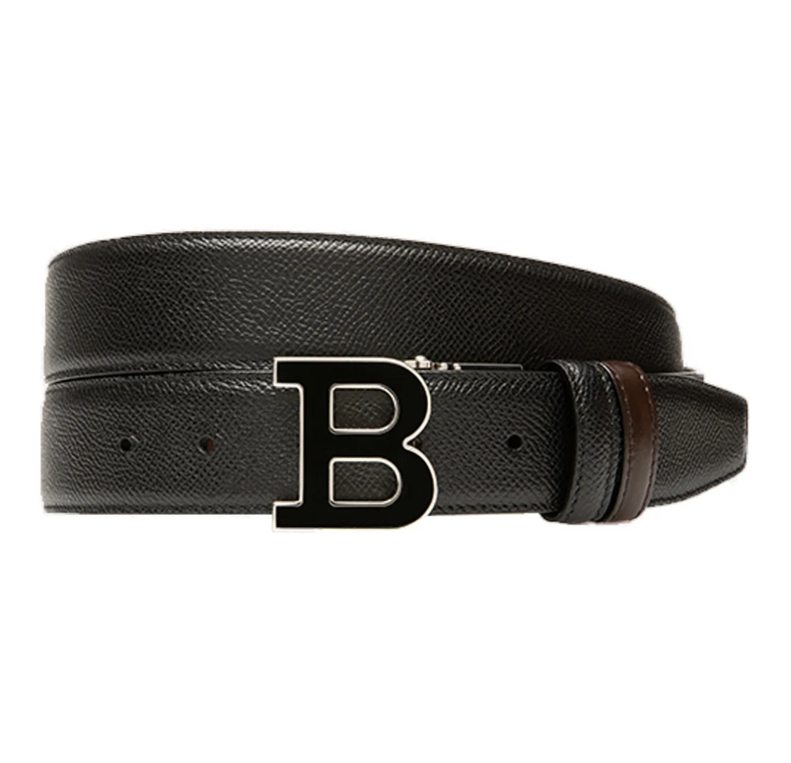 巴利 男士牛皮腰带 B BUCKLENAMEL 35 M-6226631 商品