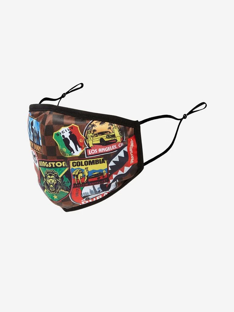 商品SprayGround|Sprayground Travel Patches Face Mask,价格¥157,第2张图片详细描述