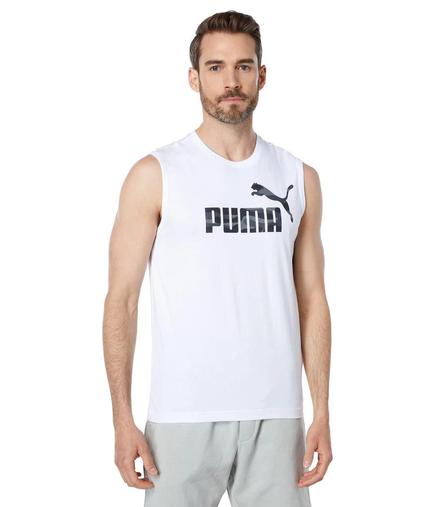 商品Puma|Essentials Short Sleeve Camo Tee,价格¥116,第1张图片