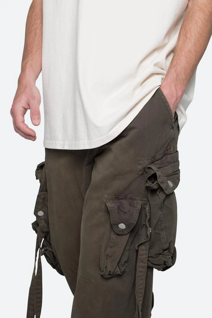 Strapped Multi Cargo Pants - Brown 商品