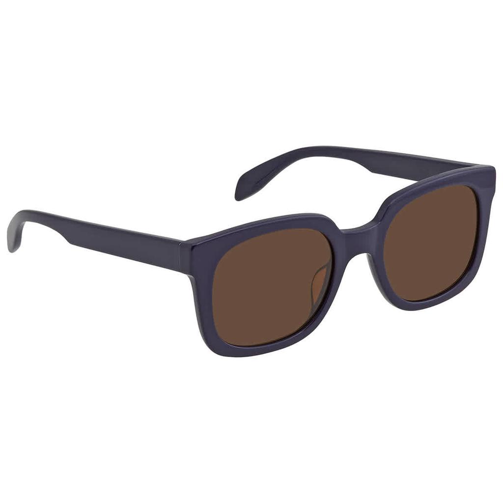 Brown Rectangular Men's Sunglasses AM0348S 004 53商品第1张图片规格展示