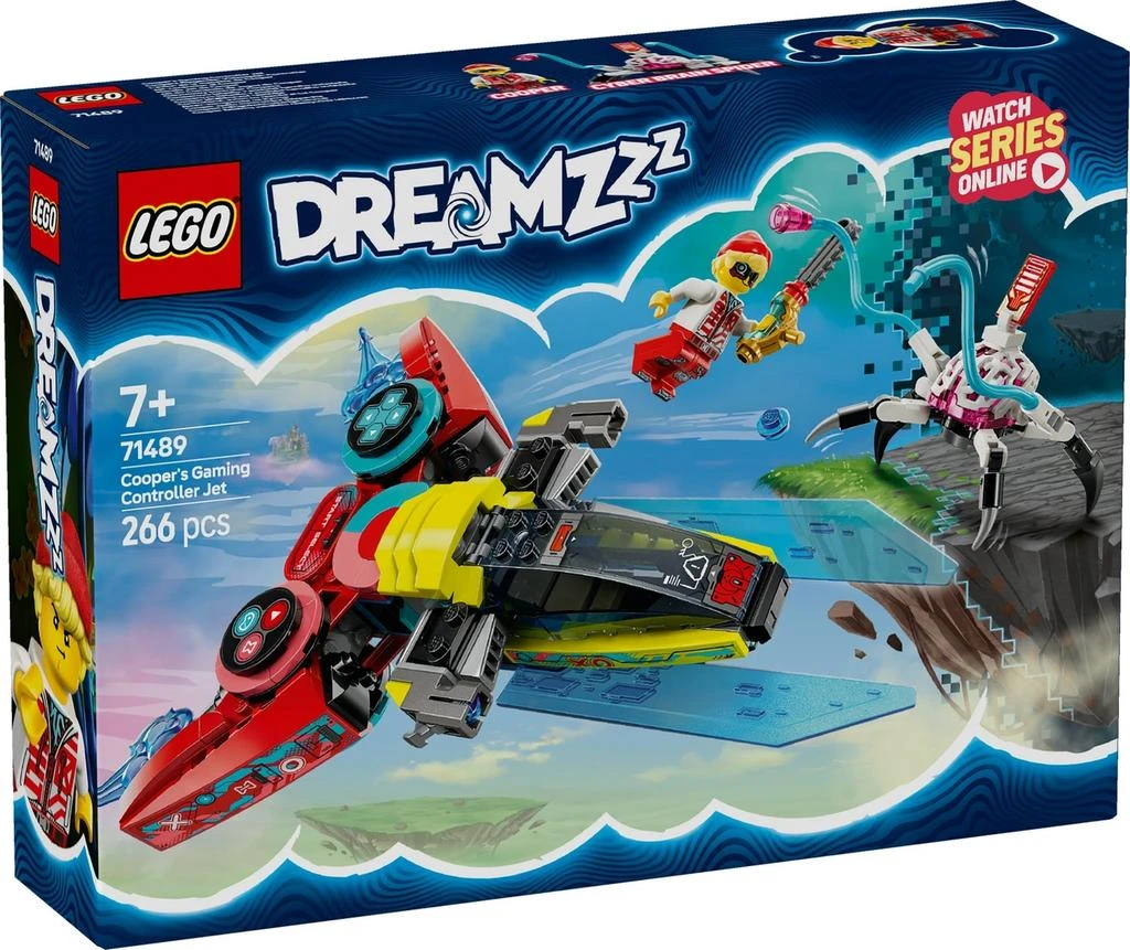 商品LEGO® DREAMZzz™ Cooper’s Gaming Controller Jet Video Game Toy Fantasy Gift 71489,价格¥209,第2张图片详细描述