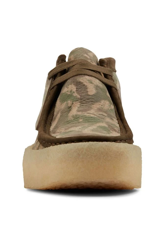 商品Clarks|(26163210) Wallabee Cup BT Shoes - Green Camo,价格¥576,第3张图片详细描述