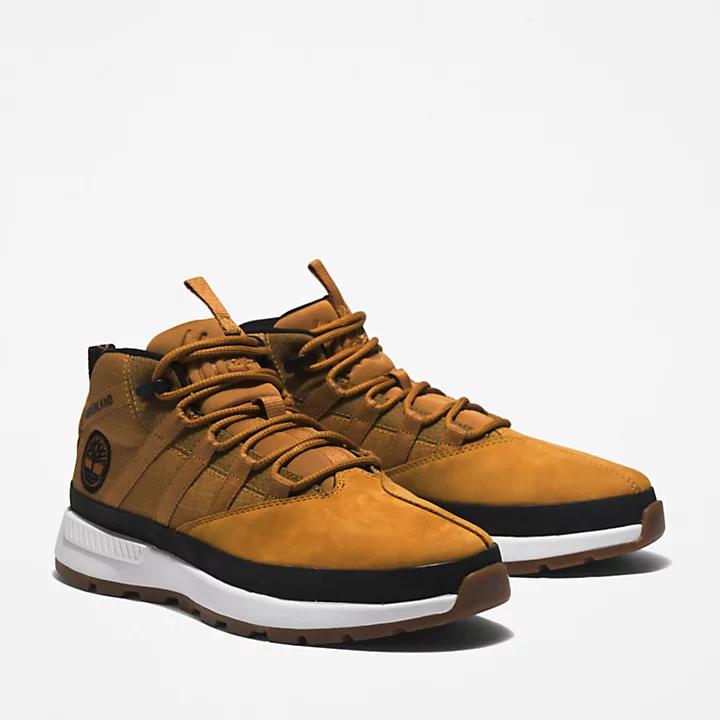 Euro Trekker Trainer for Men in Yellow商品第4张图片规格展示