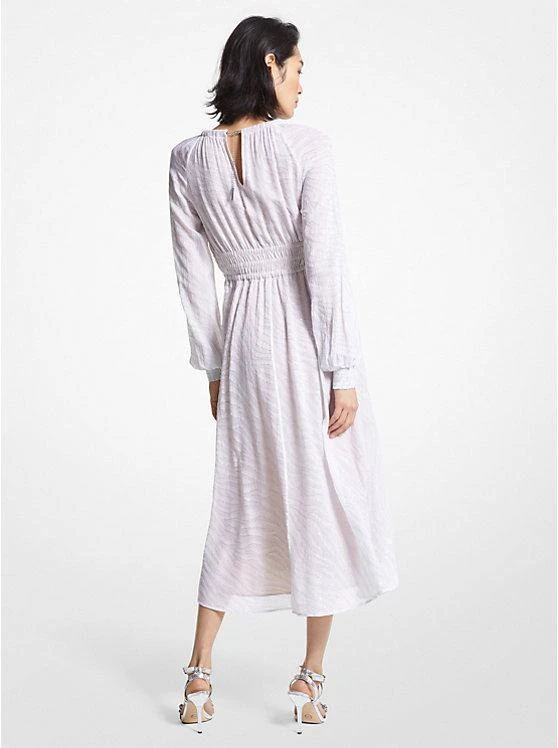 商品Michael Kors|Zebra Metallic Fil Coupé Dress,价格¥765,第2张图片详细描述