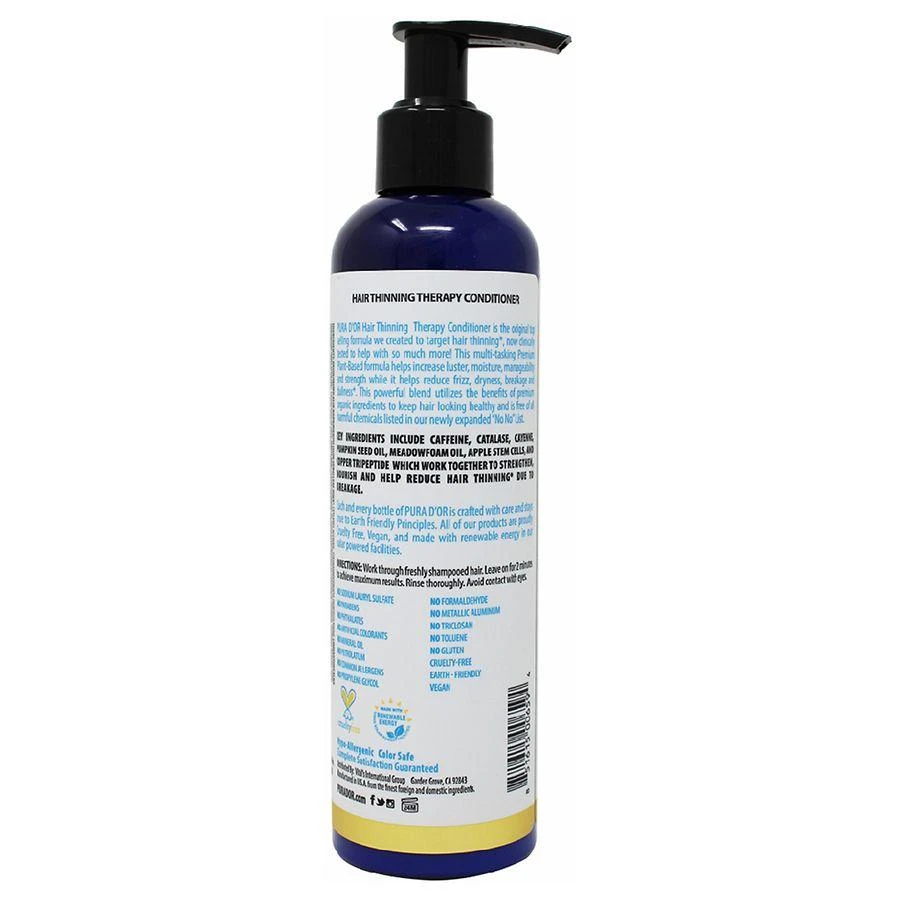 商品PURA D'OR|Hair Thinning Therapy Conditioner,价格¥111,第2张图片详细描述