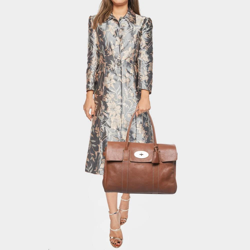 商品[二手商品] Mulberry|Mulberry Brown Leather Bayswater Satchel,价格¥4982,第2张图片详细描述