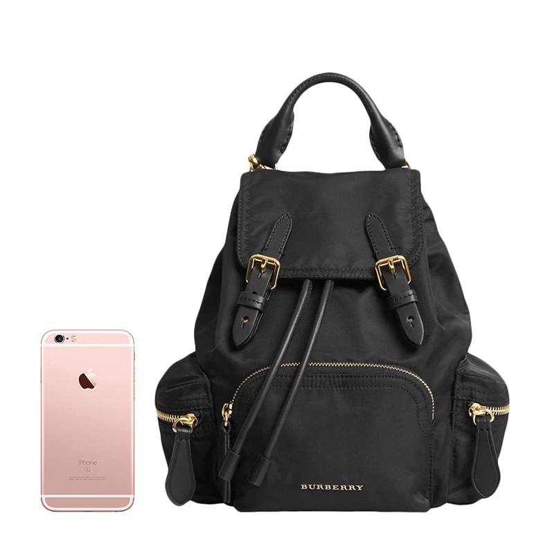 Burberry 博柏利 女士黑色双肩包 4075972 商品