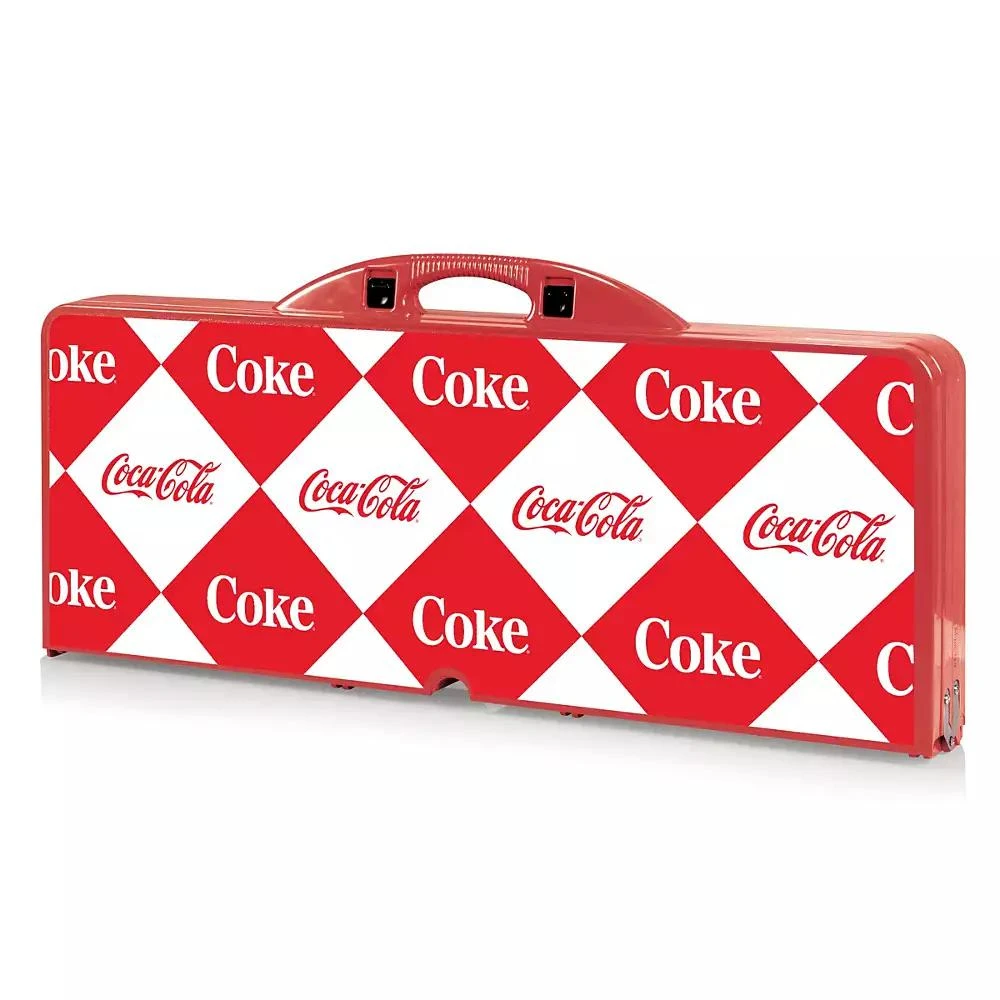 商品ONIVA|by Picnic Time Coca-Cola Checkered Picnic Table Portable Folding Table with Seats,价格¥2721,第2张图片详细描述