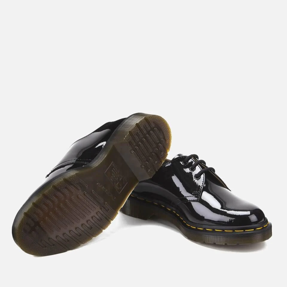 Dr. Martens Women's 1461 Patent Lamper 3-Eye Shoes - Black 商品