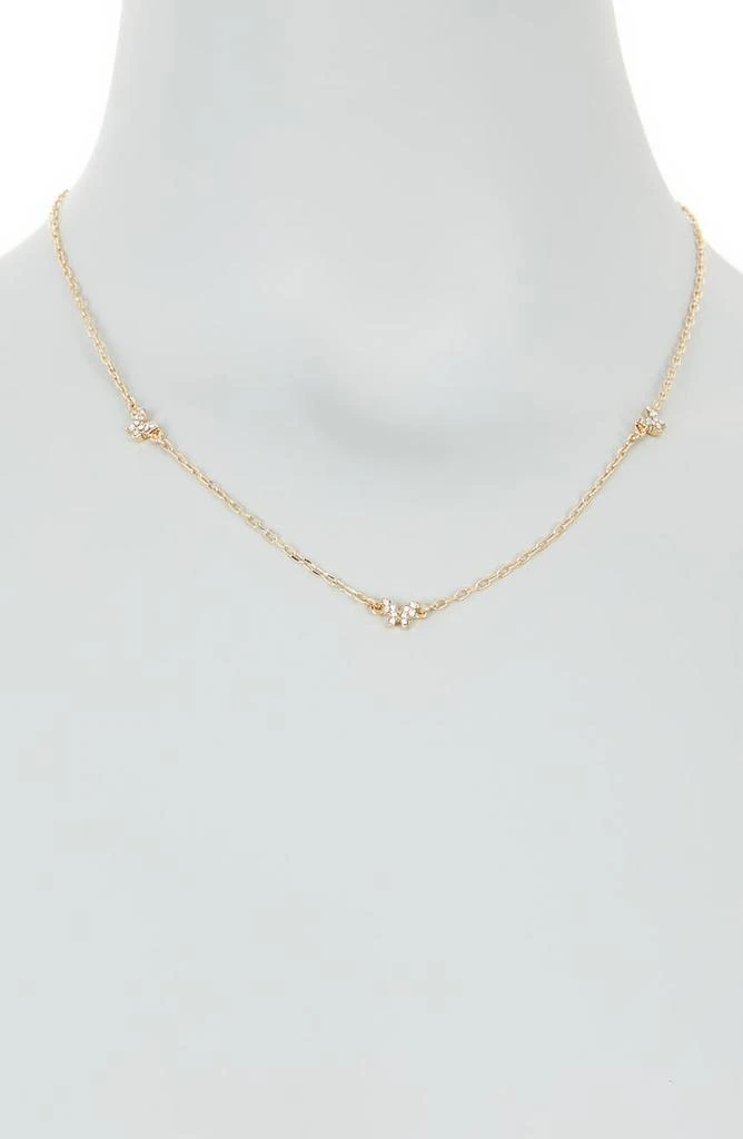 商品Vince Camuto|Pavé Butterfly Station Necklace,价格¥86,第2张图片详细描述